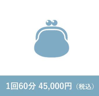 1回60分 45,000円（税込）